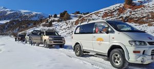 Winter overland trip in Kyrgyzstan